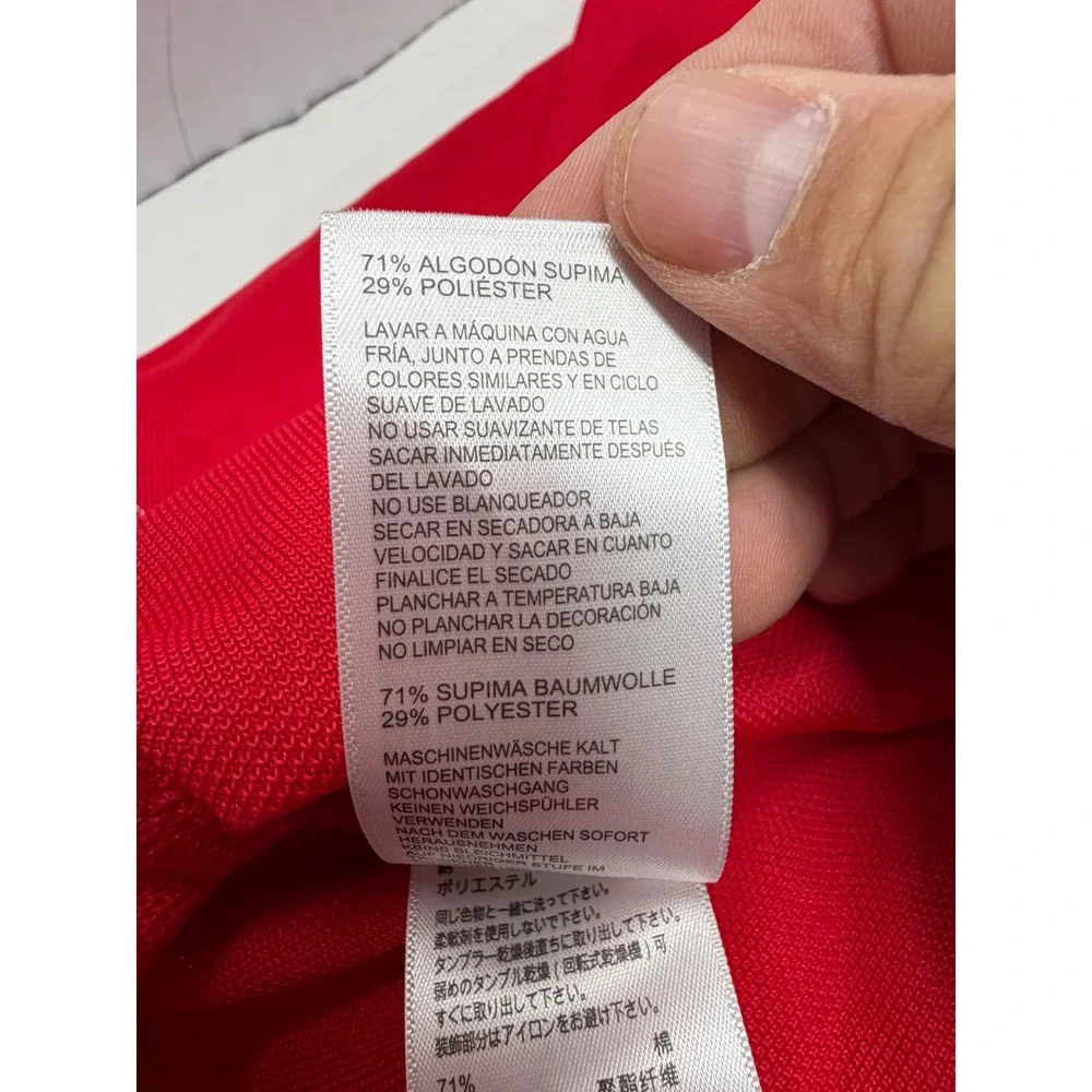 NWT Tommy Bahama Ohio‎ State Buckeyes IslandZone 1/4 Zip Red Supima Men's Medium